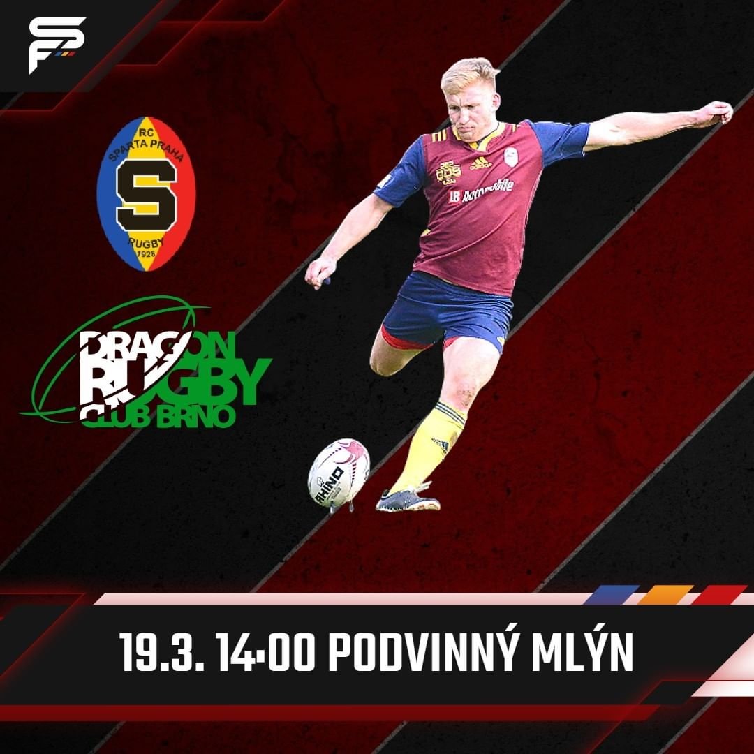 RAGBY ??? Sparťanští ragbisté @rcspartapraha v minulém kole I. ligy porazili v Edenu slavii 39:11 a v sobotu se poprvé představí na domácím hřišti a to proti ve velmi dobré formě hrajícímu @rcdragonbrno. Hosté sice oba dva předchozí zápasy prohráli, ale Tatře i Vyškovu byli vyrovnaným soupeřem, oproti uplynulým sezonám se hodně zvedli. I tak ale bereme jen vítězství! ? Tak pokud nemáte co na práci, stavte se po obědě na Podvinném mlýně, má být hezky, občerstvení připraveno, klobásky, masíčko a na čepu bude nové speciální pivo vzniklé ze spojení Pivovaru Kilián a RC Sparta Praha.?Poklad chmelený novozélandskými odrůdami chmele se bude prodávat pod názvem Rugby ALE 9 ??? Sparťanští ragbisté navíc nastoupí ve speciálních dresech na podporu Ukrajiny, z nichž některé budou pak na konci utkání vydraženy a peníze poputují ve prospěch lidí, kteří to nyní na Ukrajině velice potřebují. Výkop šiškou je v sobotu ve 14:00 na hřišti na Podvinném mlýně vedle UNYP Areny. Sparťanskému ragby zdar! ???? #acsparta #rcsparta #rugby #czechrugby #rugbyunion #spartaforever